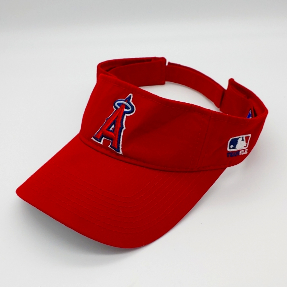 LA Angles MLB Red Adjustable Visor